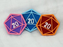 Load image into Gallery viewer, D20 Pins
