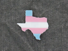 Load image into Gallery viewer, Texas Trans Magnetic Mask Charm Accessory
