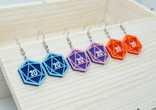 Load image into Gallery viewer, D20 Earrings
