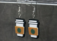 Load image into Gallery viewer, Coffee Cup Earrings
