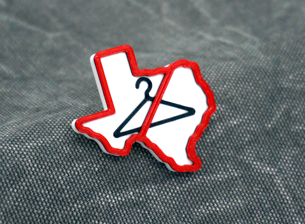 Texas Abortion Ban Protest Pin