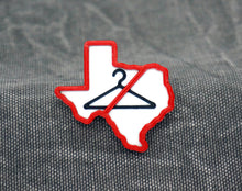 Load image into Gallery viewer, Texas Abortion Ban Protest Pin
