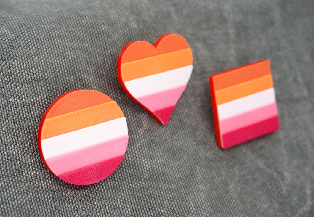 Lesbian Pride Pins