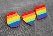 Load image into Gallery viewer, Rainbow Pride Pins
