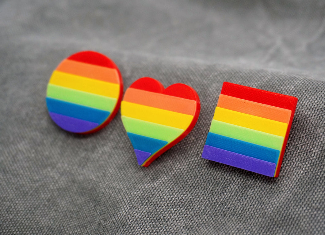 Rainbow Pride Pins