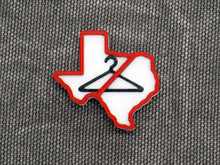 Load image into Gallery viewer, Texas Abortion Ban Protest Magnetic Mask Charm Accessory
