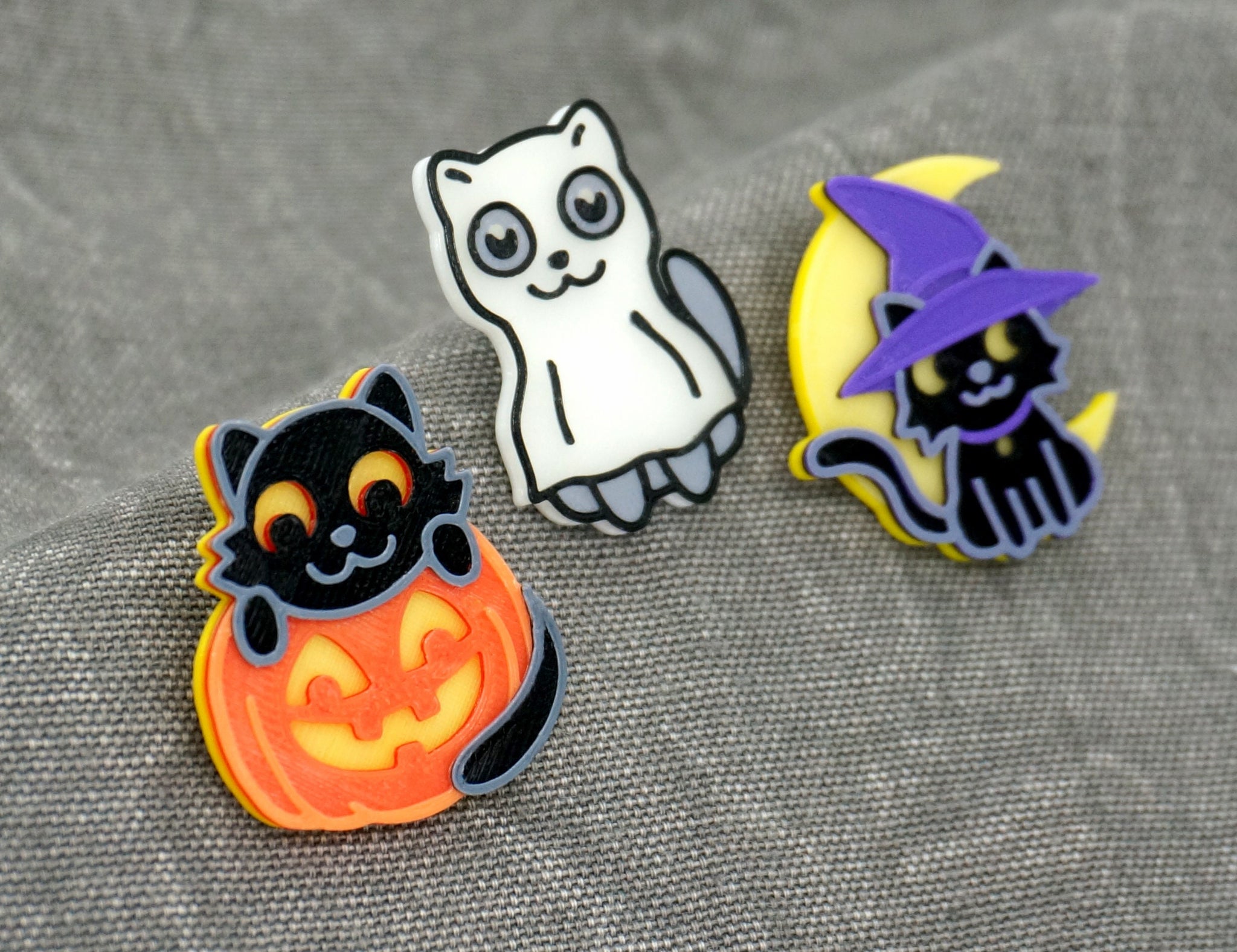 Halloween Cat Pin – Science And Fiction Shop