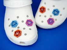 Load image into Gallery viewer, D20 Foam Shoe Charm
