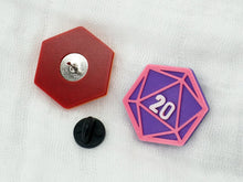 Load image into Gallery viewer, D20 Pins
