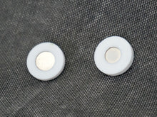 Load image into Gallery viewer, 2 Pack of Extra or Replacement Magnet Backs for Magnetic Mask Charms or Magnetic Pins
