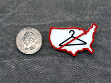 Load image into Gallery viewer, US Abortion Ban Protest Pin
